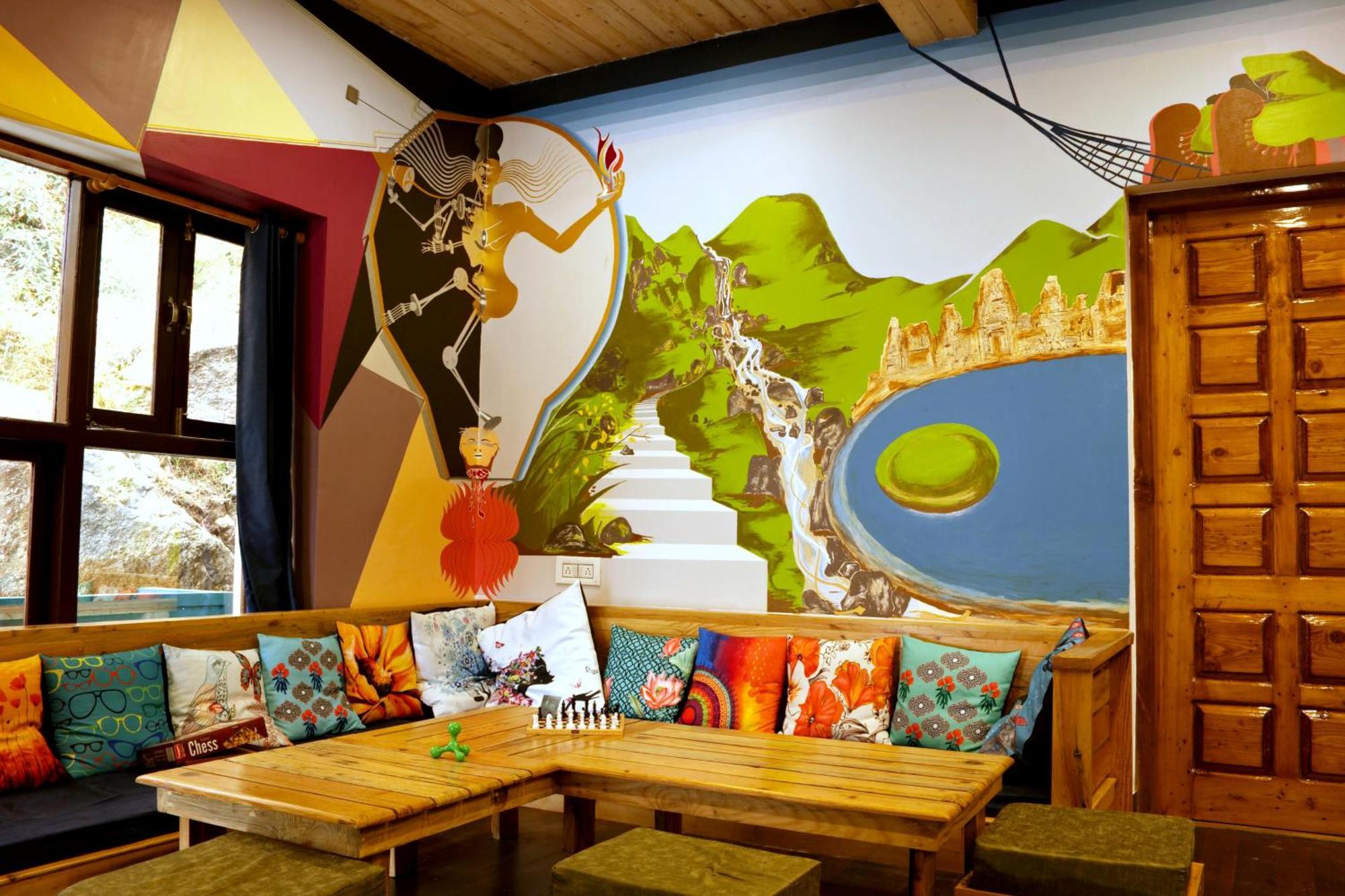 Utopia Hostels Dharamkot Mcleodganj Dharamshala Exteriör bild